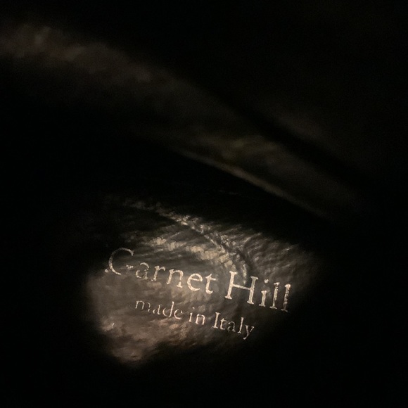 Garnet Hill Women's Dark Gray Leather Buckle Lateral Zipper Tall Boots Size 8.5 - Picture 11 of 12